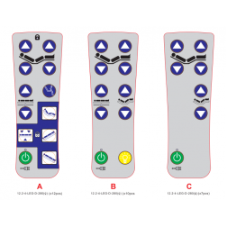 keypad assembled with metal domes